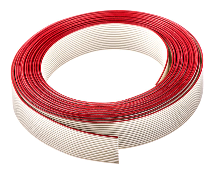 HARTING Flat Ribbon Cable, 16-Way, 1.27mm Pitch, 5m Length