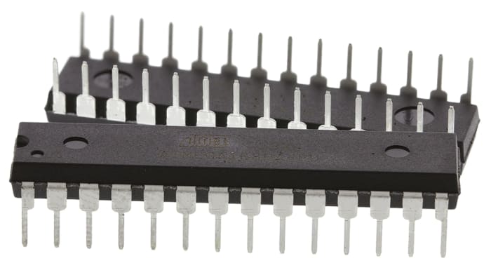 Microchip ATMEGA168PA-PU, 8bit AVR Microcontroller, ATmega, 20MHz, 16 kB, 512 B Flash, 28-Pin PDIP