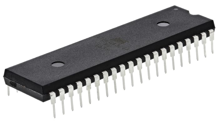 Microchip ATMEGA324A-PU, 8bit AVR Microcontroller, ATmega, 20MHz, 1 kB, 32 kB Flash, 40-Pin PDIP