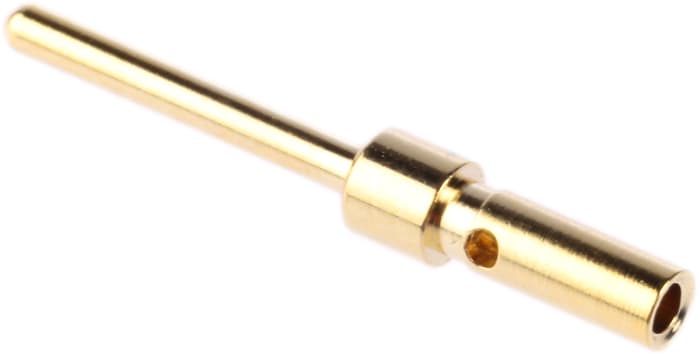 Contact pour connecteur Sub-D à sertir, Mâle, série DM, placage Or, 22 → 30 AWG