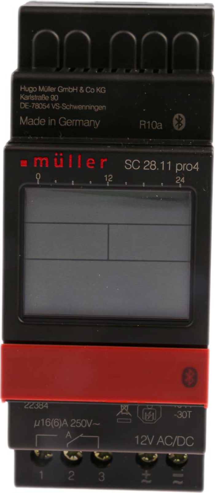 Muller Digital SC Time Switch, 1-Channel 12 V ac/dc