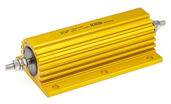 Résistance à montage sur châssis Bobinée, 1kΩ 300W ±5%