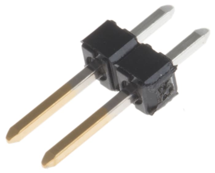 Molex KK 254 Series Straight Through Hole Pin Header, 2 Contact(s), 2.54mm Pitch, 1 Row(s), Unshrouded