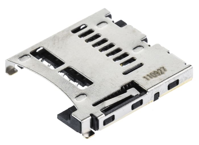 Molex, 47337 8 Way Right Angle Micro SD Memory Card Connector With Solder Termination
