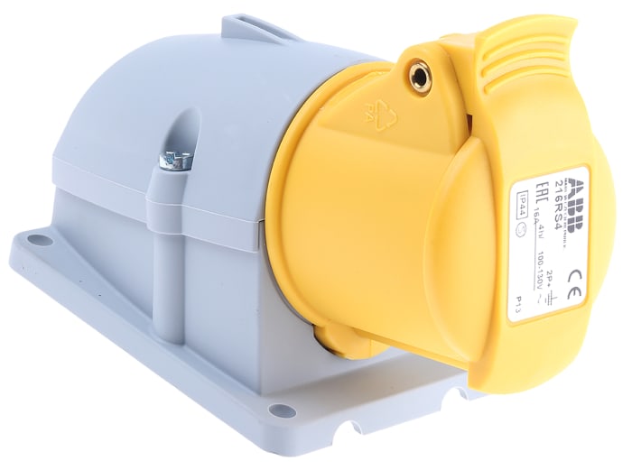 Connecteur industriel Amphenol Industrial Easy &amp; Safe Femelle, 2P + E, 16A, 110 V, Montage mural
