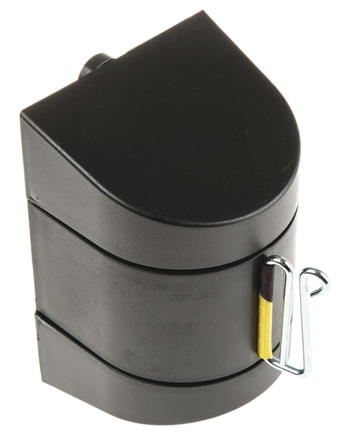 Tensator Black & Yellow PET Retractable Barrier, 4.6m, Yellow/Black Tape