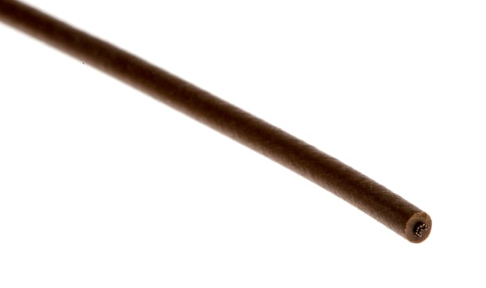 Fils de câblage Lapp 2491B, ÖLFLEX® H05Z-K 90°, 1 mm², Marron, 17 AWG, 100m, 500 V