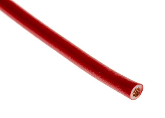 Fils de câblage Lapp 2491B, ÖLFLEX® H05Z-K 90°, 1 mm², Rouge, 17 AWG, 100m, 500 V