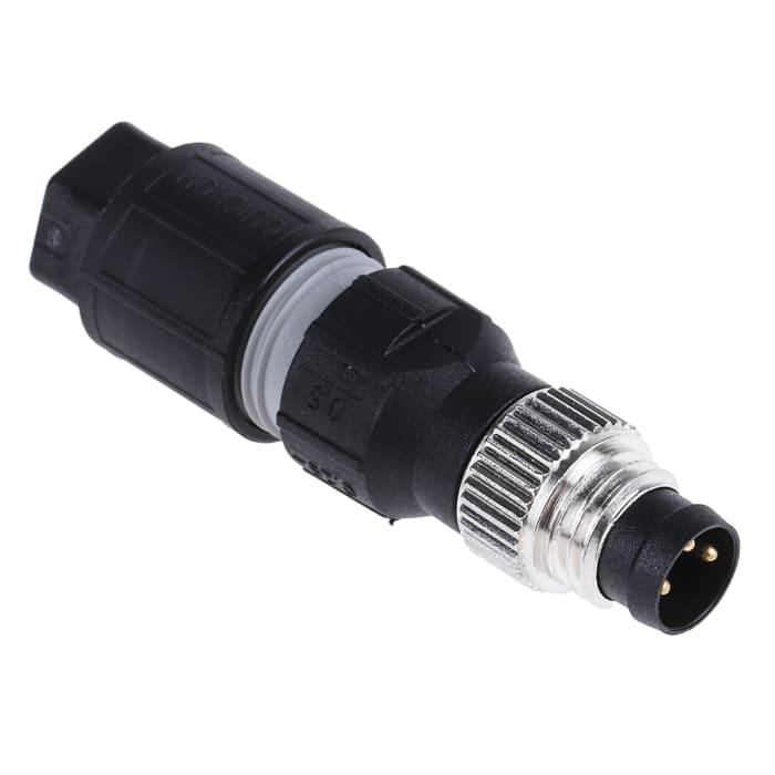 Phoenix Contact Circular Connector, 3 Contacts, M8 Connector, Plug, Male, IP67, SACC Series