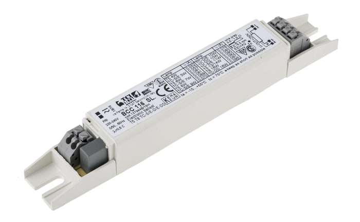 RS PRO 4 → 16 (Fluorescent) W, 5 → 16 (CFL) W Electronic Compact Fluorescent Lighting Ballast, 220