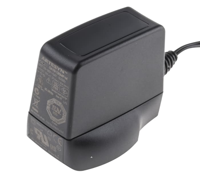 Artesyn Embedded Technologies Plug In Power Supply 12V dc Output, 1.5A Output