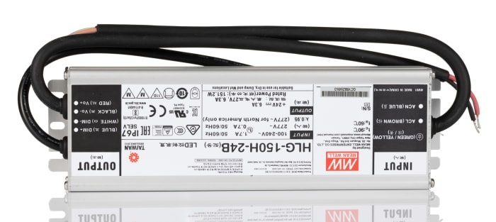 Mean Well HLG-150H-24B Светодиодный драйвер