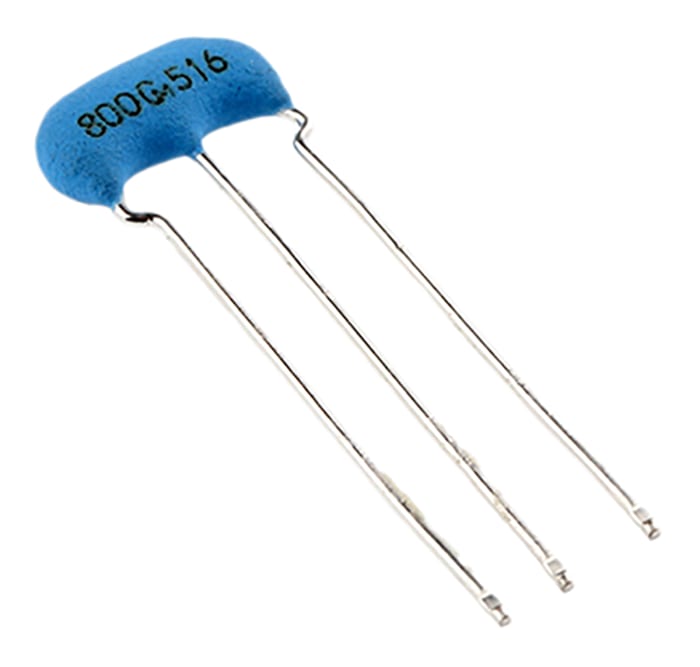 Résonateur céramique, 8MHz, CSTLS8M00G53-A0 ±0,2%/Year, Cisaille, 15pF, 8 x 3 x 6mm, 3 broches