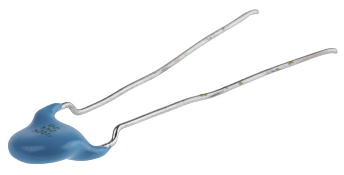 Murata Single Layer Ceramic Capacitor SLCC 1nF 2kV dc ±10% B Dielectric, DEB, Through Hole +85°C Max Op. Temp.