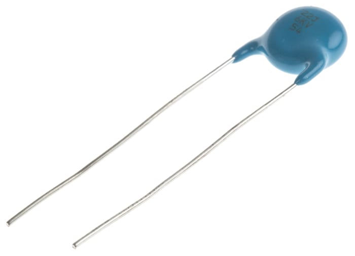 Murata Single Layer Ceramic Capacitor SLCC 22pF 6.3kV dc ±5% SL Dielectric, DEC, Through Hole +85°C Max Op. Temp.