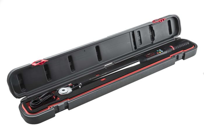 Facom Digital Torque Wrench, 17 → 340Nm, 1/2 in Drive, Square Drive, 14 x 18mm Insert