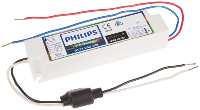 Philips Lighting 913700615882, Akım Sınırlamalı LED Sürücü (LED Driver) 12W, 2,6 → 33V