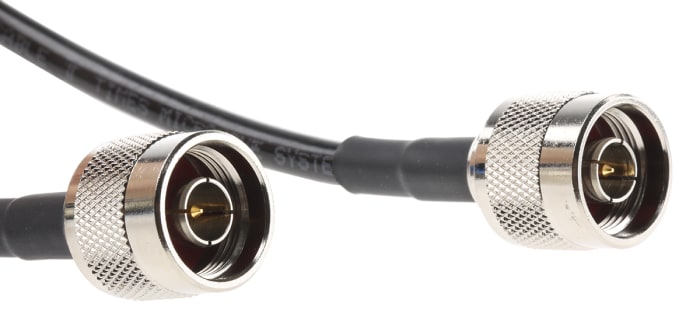 Mobilemark Male N Type to Male N Type, 3m, RF240 Coaxial, Terminated50 Ω