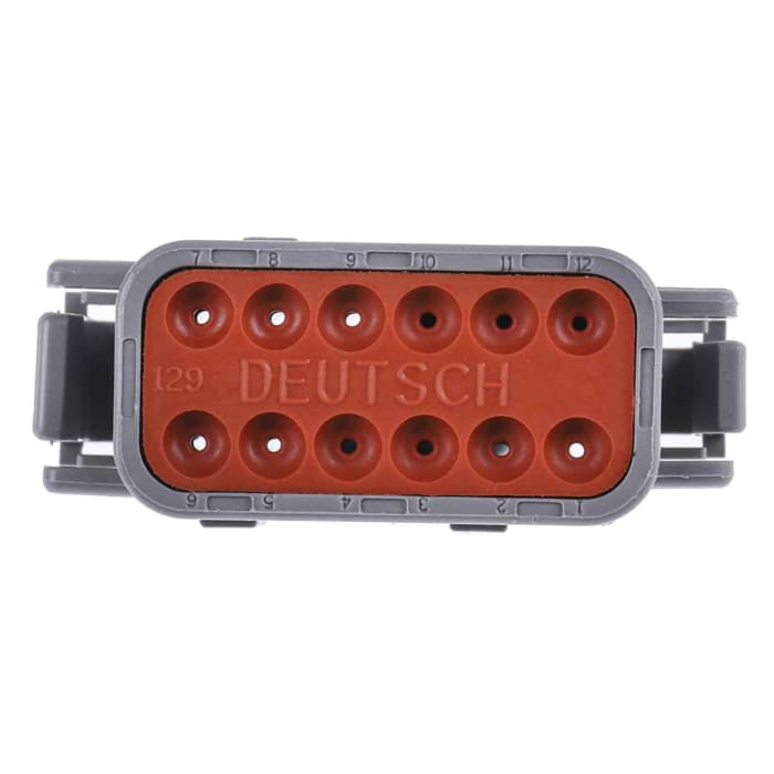 DTM0612SA Deutsch | Deutsch, DTM Automotive Connector Plug 12 Way ...