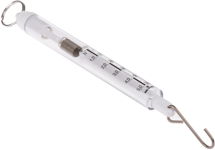 RS PRO Spring Balance, 10 g Resolution , Metric Scale, 5 N, 500 g Weight Capacity