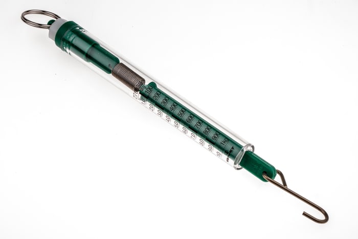 RS PRO Spring Balance, 50 g Resolution , Metric Scale, 1 kg, 10 N Weight Capacity