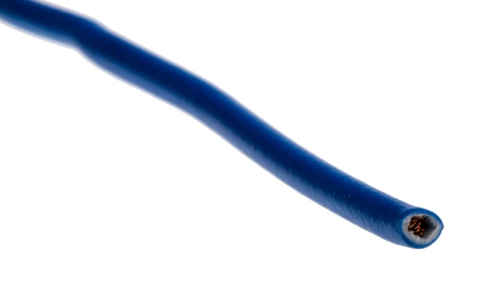 Lapp Blue 1 mm² Hook Up Wire, 18 AWG, 100m, PVC Insulation, 4160302
