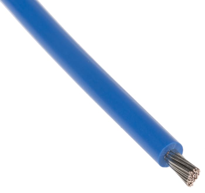 Fils de câblage Lapp UL1015, 2,5 mm², Bleu, 13 AWG, 100m, 600 V