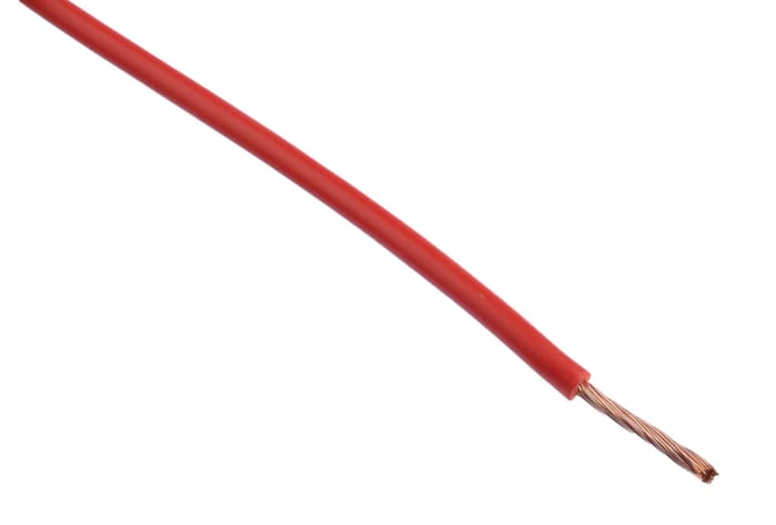 Lapp Red 1 mm² Hook Up Wire, 32/0.2 mm, 100m, PVC Insulation, 4510043