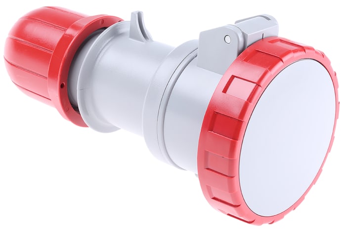 Scame IP66, IP67 Red Cable Mount 3P + N + E Industrial Power Socket, Rated At 16A, 415 V