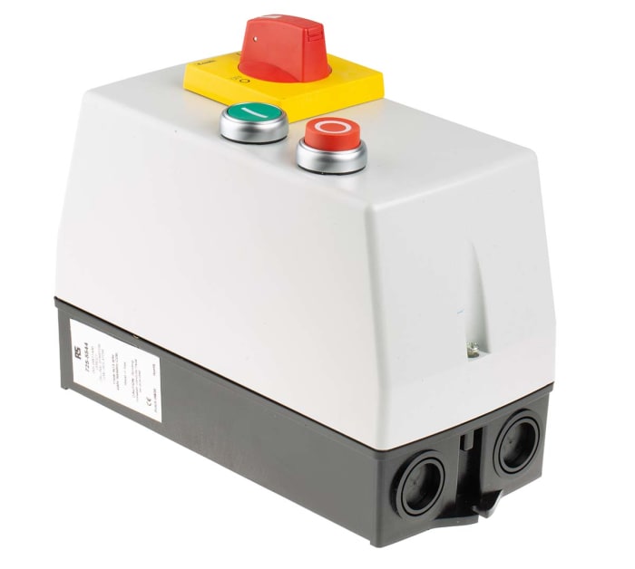 RS PRO DOL Starter, DOL, 11 kW, 400 V ac, 3 Phase, IP65