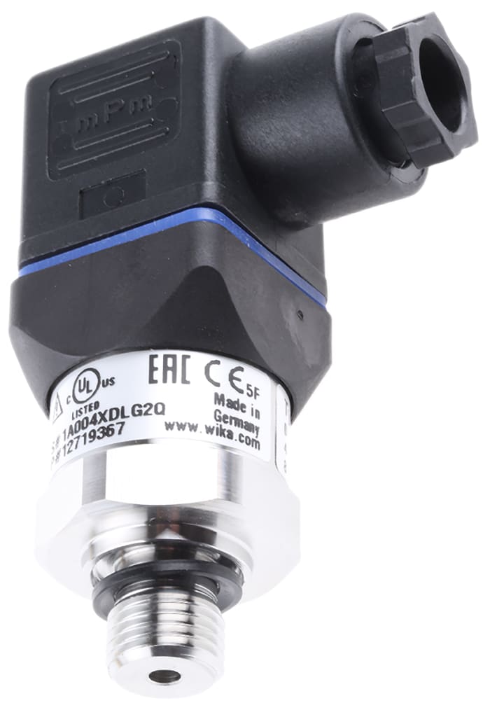 WIKA A-10 Series Pressure Transmitter, 0bar Min, 600bar Max
