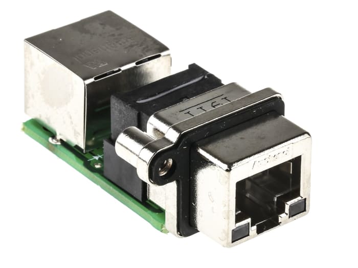 Connecteur RJ45 cat 5e Amphenol Communications Solutions série MRJ Femelle vers Femelle, Non blindé Traversant, 2 ports
