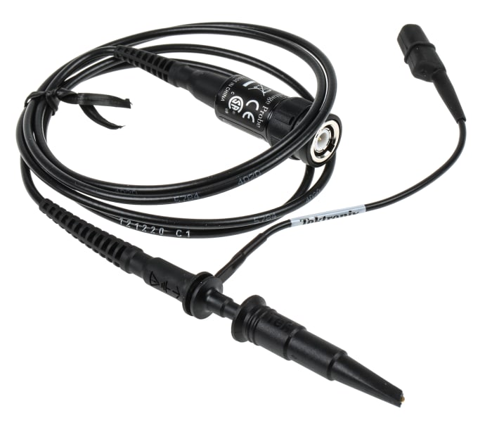Tektronix TPP Series TPP0201 Oscilloscope Probe, Voltage Type, 200MHz, 1:10, BNC Connector