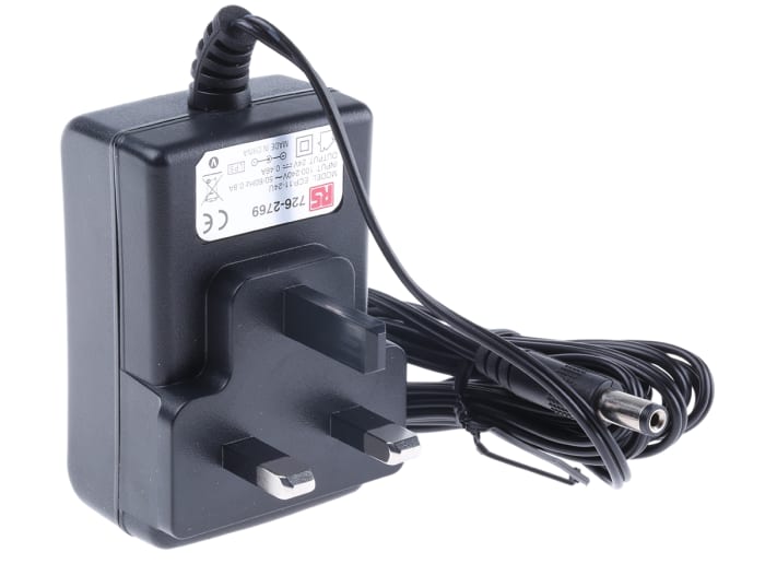 RS PRO 11W Plug In Power Supply 24V dc Output, 460mA Output