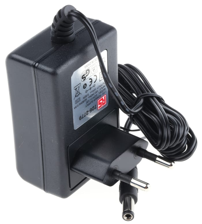 RS PRO 11W AC/DC Adapter 12V dc Output, 920mA Output