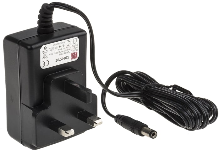 RS PRO 15W Plug In Power Supply 7.5V dc Output, 2A Output