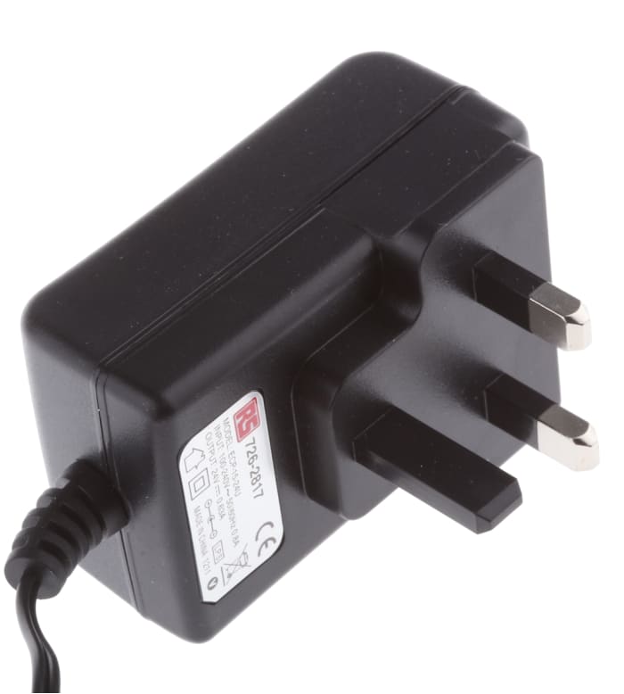 RS PRO 15W Plug In Power Supply 24V dc Output, 620mA Output