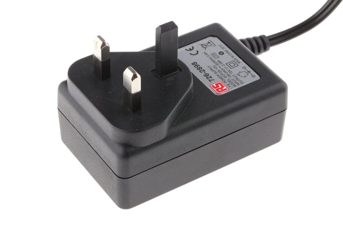 RS PRO 25W Plug In Power Supply 12V dc Output, 2.08A Output