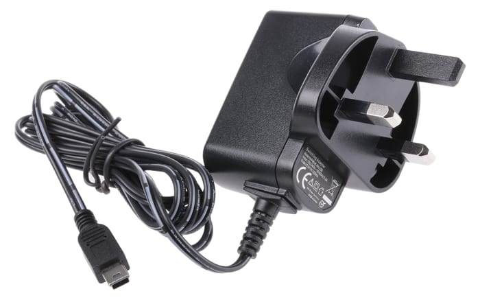 RS PRO 6W Plug In Power Supply 5V dc Output, 1.2A Output