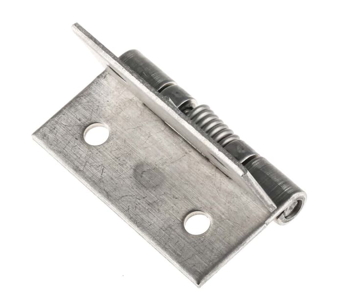 RS PRO RS PRO Stainless Steel Piano Hinge, 50mm x 50mm x 2mm 726