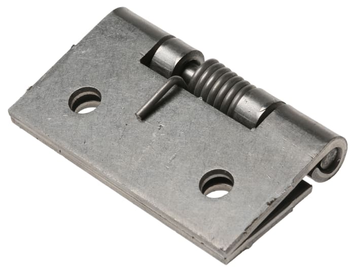 Bisagra de piano con cierre auto RS PRO de Acero inoxidable, dimensiones 50mm x 50mm x 2mm
