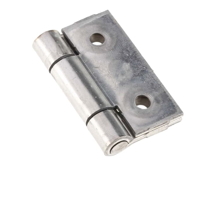 Bisagra de libro de giro libre RS PRO de Acero inoxidable, dimensiones 40mm x 40mm x 2mm