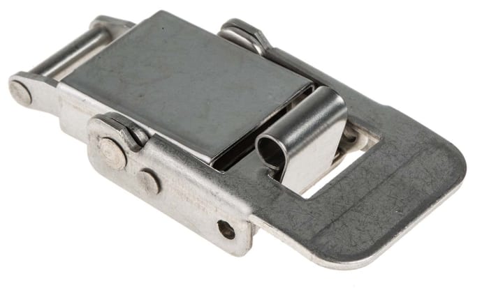RS PRO Stainless Steel,Spring Loaded Toggle Latch, 61 x 29 x 16mm