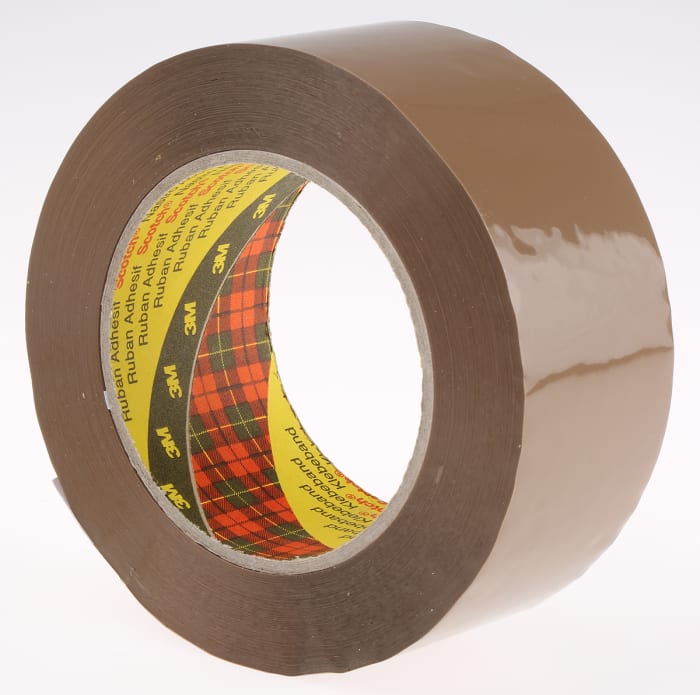 Ruban d'emballage 3M SCOTCH 313; BOPP; 50mm x 100m Marron