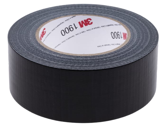 1900 50mm x 50m black 3M 3M VALUE DUCT 1900 Scotch 1900 Duct Tape