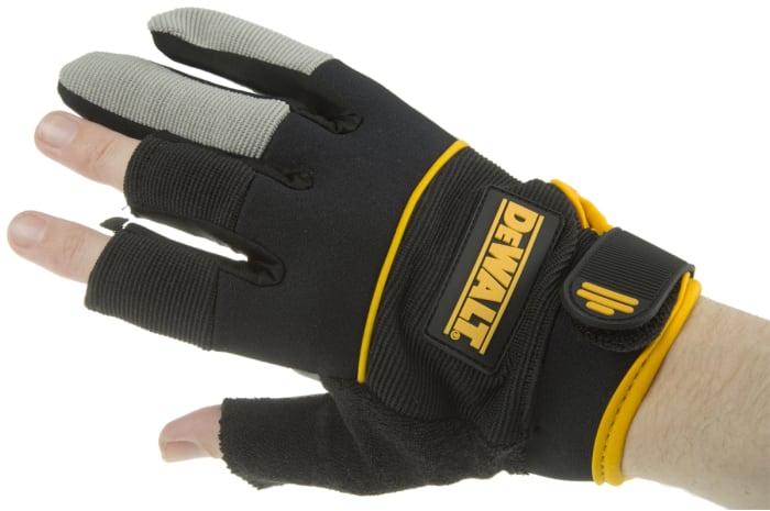 DeWALT | Guantes de trabajo DeWALT, talla 10, L de Neopreno, Spandex con recubrimiento de Neopreno, cuero sintético, Uso | 728-6967 | RS Components