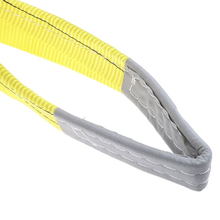 RS PRO, RS PRO 3m Yellow Lifting Sling Webbing, 3t