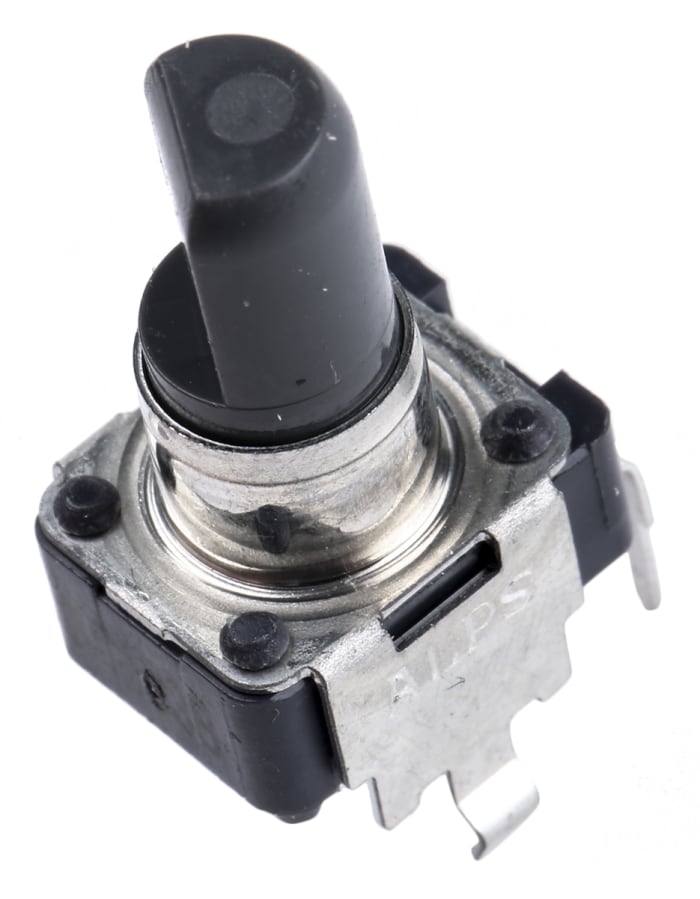 Alps Alpine RK09D 10kΩ Rotary Potentiometer 1-Gang Through Hole, RK09D1130C1B