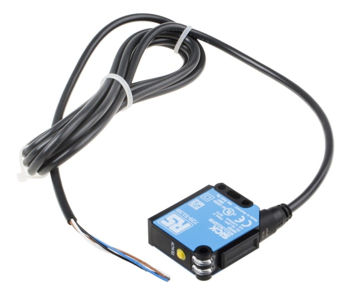 RS PRO Diffuse Photoelectric Sensor, Block Sensor, 40 mm → 1 m Detection Range