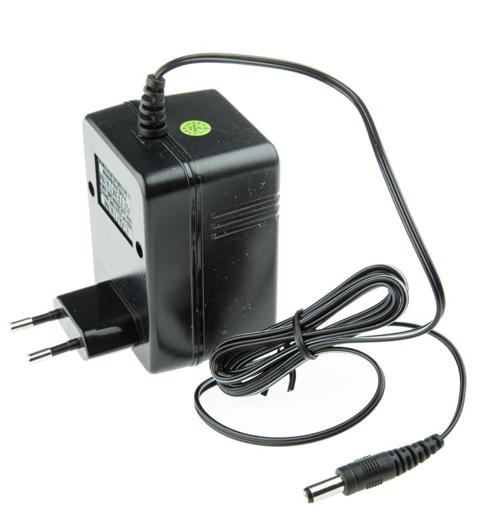 RS PRO 20W Plug In Power Supply 12V ac Output, 1.6A Output